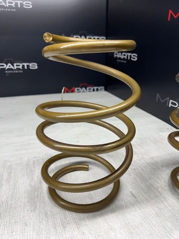 2001-2006 BMW E46 M3 Coupe Front Axle Coils Springs Pair Gold