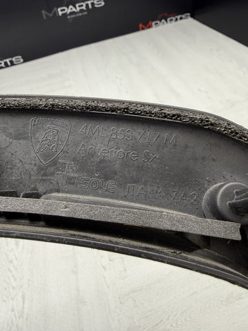 OEM Lamborghini Urus Wheel Arch Trim Front Left Driver Gloss Back 4ML853717M
