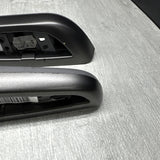 01-06 BMW OEM E46 M3 Titan Shadow Gray Vert Trim Armrest Left Right Rear
