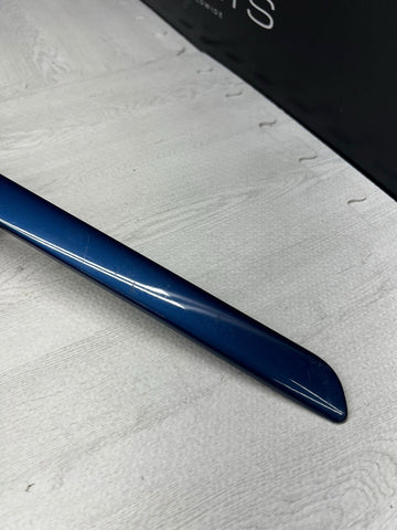 00-06 BMW E46 M3 Rear Right Side Quarter Panel Trim Blue OEM 2694732