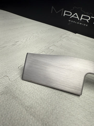 01-06 BMW E46 M3 Interior Dash Radio Vent Trim Brushed Aluminum