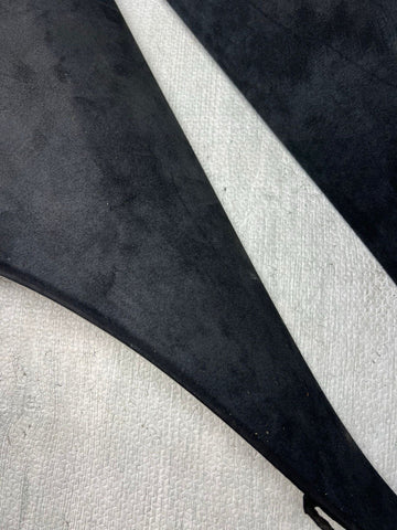 04-10 BMW E63 645 650 M6 Coupe Rear C Pillars Trims Covers Set Alcantara OEM