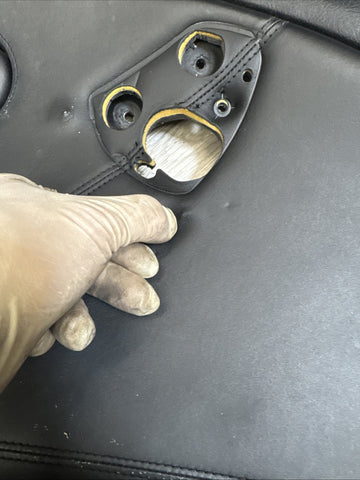 01-06 BMW E46 M3 DRIVER LEFT SIDE DOOR PANEL CARD BLACK OEM *Notes*