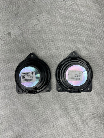 2014-2016 PORSCHE CAYMAN - Front DOOR Mid-Range Speakers Pair (BOSE) 7PP035415F
