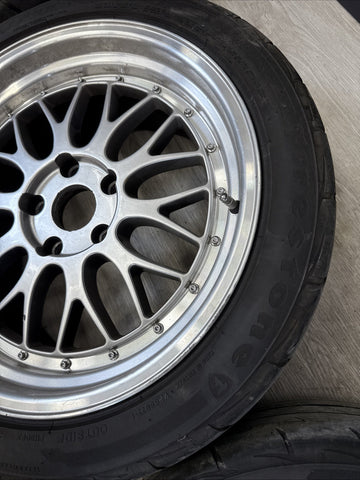 01-06 BMW E46 M3 Wheels Rims LM Style 18” Staggered 18x8 10x9