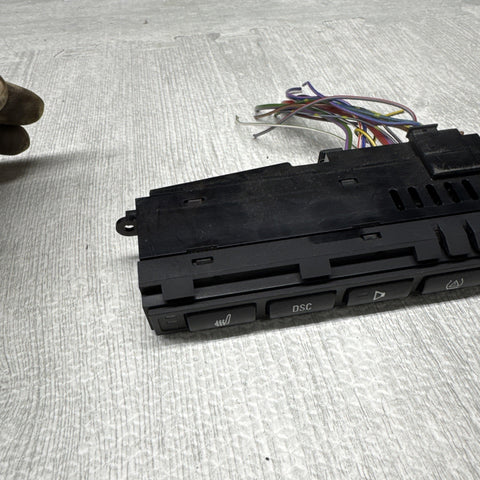 01-06 BMW E46 M3 Coupe Buttons Tray Panel Switches Heated 6925519