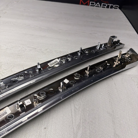 BMW F10 M5 Front Left Right Front Door Trims Piano Black 7974728 7974727