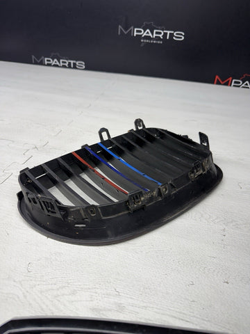 2006-2010 BMW E60 525i 528i 530i 535i 545i 550i M5 FRONT HOOD VENT GRILLES BLACK
