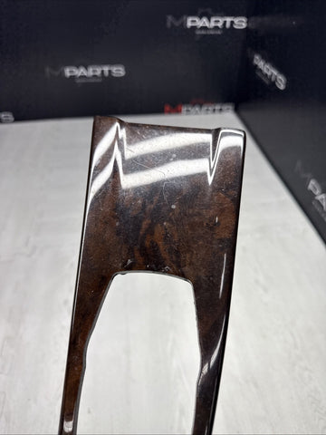 2012-2018 BMW 3 SERIES F30 CENTER CONSOLE TRIM PANEL WOOD 9232079 OEM 9232072