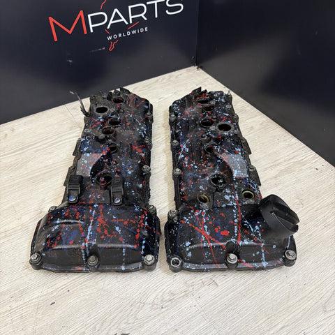 2008-2013 BMW E90 E92 E93 M3 S65 V8 Valve Covers Pair LH RH 7838268 7838267