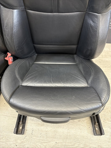 08-13 BMW E92 M3 Coupe Original Black Interior Front Seats Powered Non Heated