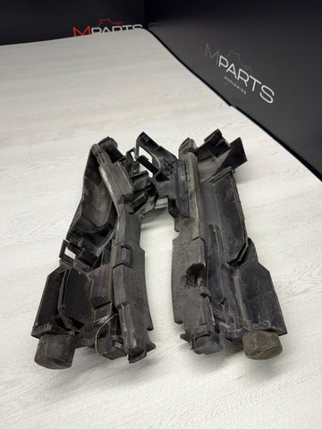 01-06 BMW E46 325 330 M3 Radiator Support Brackets Mounts 1436246 OEM