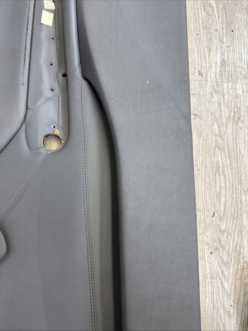 01-06 BMW E46 M3 PASSENGER RIGHT SIDE DOOR PANEL CARD DOVE GREY GRAY OEM