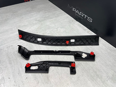 BMW E46 M3 01-06 Carbon Fiber Interior Trim Dashboard Dash Board Set *Notes*