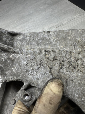 01-06 BMW E46 M3 Left Right Engine Support Suspension Arm Mounts Brackets Manual