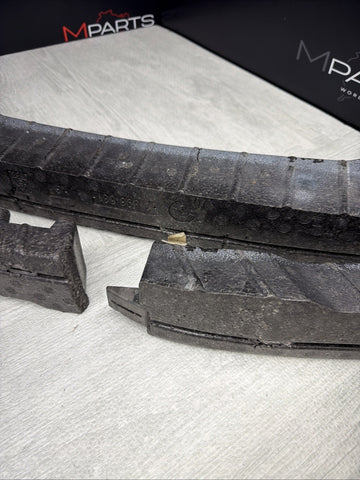 02-06 BMW E46 M3 Front Bumper Rebar Styro Foam Support Complete / Separated