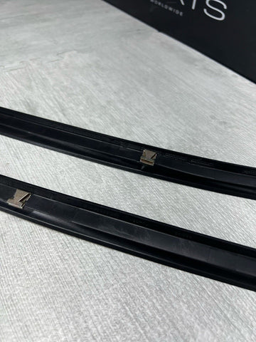 98-02 BMW E37 Z3M Z3 FRONT WINDSHIELD MOULDINGS PANEL TRIMS OEM 51448399386