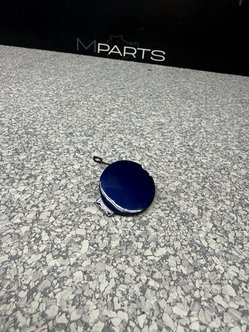BMW E46 3 Series M3 Front Tow Hook Eye Cover 2695250 OEM Interlagos Blue