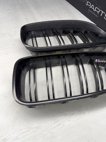 BMW F06 F12 F13 M6 Front Kidney Grilles Grille Set Black