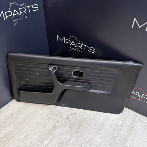 BMW E30 318is Coupe Right Passenger Side Door Card Panel Black
