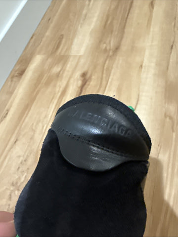 Balenciaga Race Runner Men's Trainers Size 42 US 9 White Green Leather Sneaker