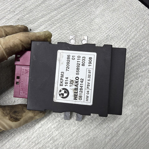 BMW 1 3 5 E60 E61 E81 E87 E90 Fuel Pump Control Unit Module Sensor EKPM3 7209286