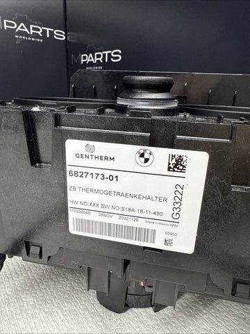 19-20 Bmw G05 G06 X5 X6 X7 Center Thermo Electric Cooled Cup Holder 51166827173
