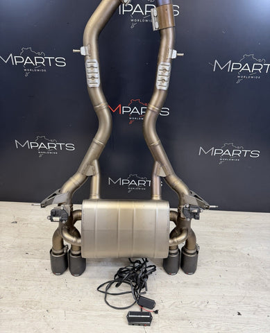 (PICKUP ONLY) BMW F80 F82 F83 M3 M4 15-20 Titanium Akrapovic Slip On Exhaust