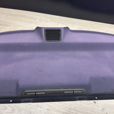 OEM BMW E36 Sedan Rear Parcel Shelf 318 325 M3 1960016 Schwarz Anthracite Black