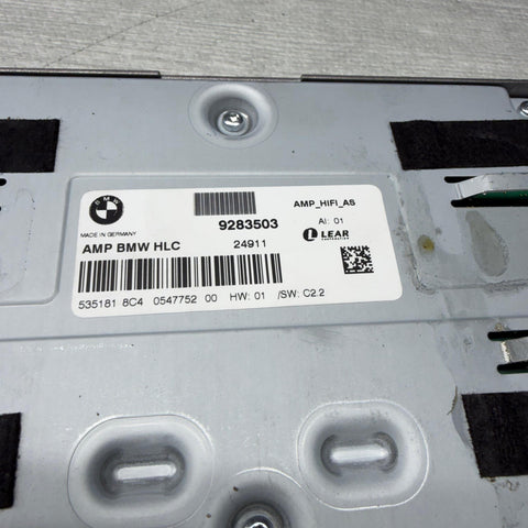 2011-2015 BMW M3 3 Series Audio Amplifier HIFI SYSTEM Module 9283503 OEM