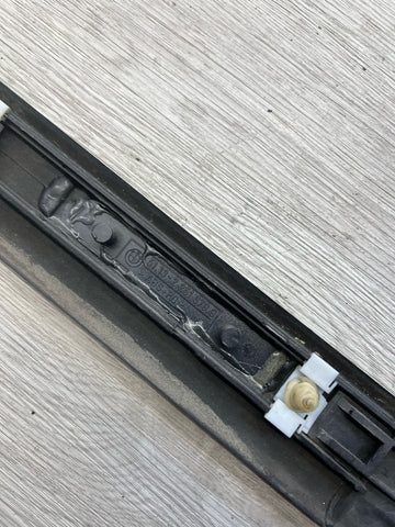 BMW 94-99 E36 M3 COUPE DOOR MOULDING FRONT BLACK LEFT DRIVER OEM