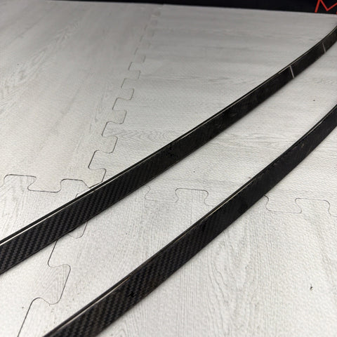 BMW E46 330CI M3 325CI Roof Rails Moldings Trims Wrapped Pair Coupe OEM