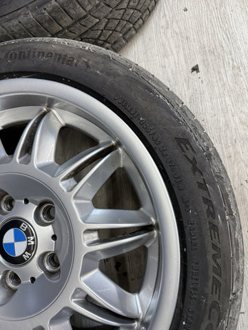 BMW 95-99 E36 M3 OEM 17x7.5 17x8.5 ET41 DS2 DSII Motorsport Wheels Rims