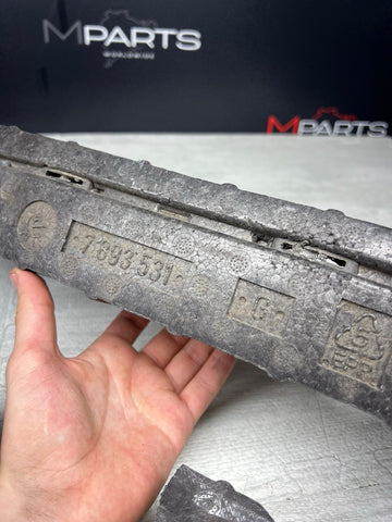 02-06 BMW E46 M3 Front Bumper Rebar Styro Foam Support Complete / Separated