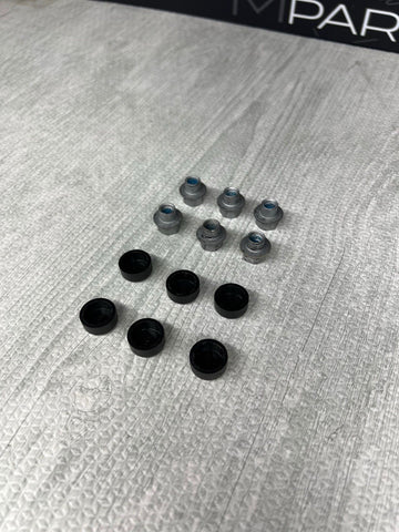 01-13 BMW E46 E90 E92 E93 M3 Shock Tower Strut Braces Bar OEM Nuts & Caps