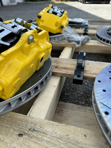 08-13 BMW E90 E92 E93 M3 BREMBO Big Brake Kit Calipers Rotors Set NEW Plug Play