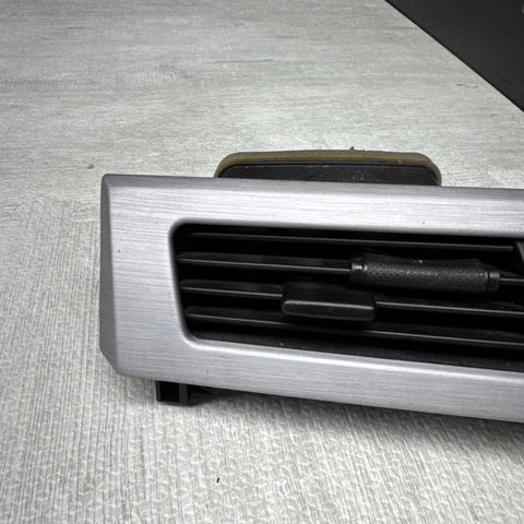 2006-2010 BMW E60 M5 Factory Dash Interior Trim Brushed Aluminum Left Vent