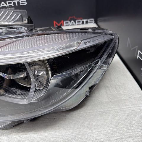 BMW 18-20 F32 F80 M3 M4 Left Side LED Adaptive IKON Headlight OEM *Notes*
