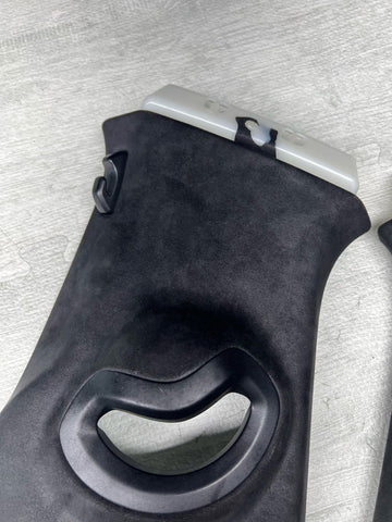 BMW 20-25 X6 X6M G06 F96 Front Left & Right Alcantara B Pillar Pillars Trims