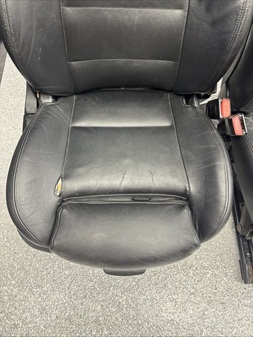 01-06 BMW E46 M3 Convertible Interior Front Heated Seats Black