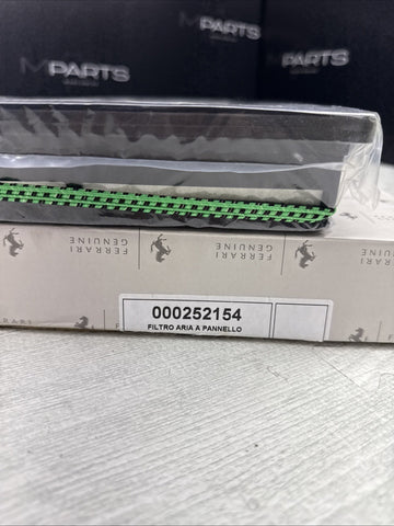 Genuine Ferrari Air Intake Filter Fits 458 OEM 252154