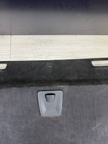 11-16 Bmw F10 5 Series M5 Rear Deck Lid Parcel Shelf Cover Black Alcantara OEM