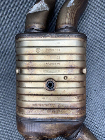 15-20 BMW F80 F82 F83 M3 M4 Factory Exhaust Muffler Midpipe Resonator 7850083