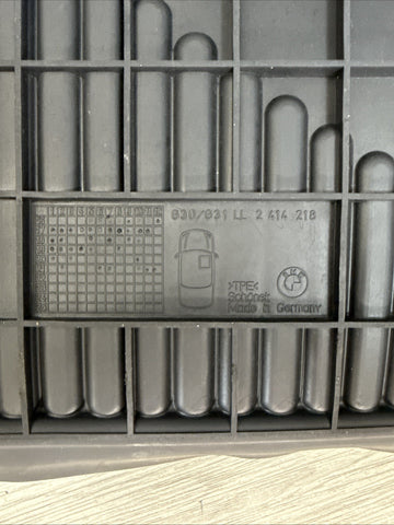 BMW 17-23 G30 530i 540i ALL WEATHER RUBBER FLOOR MAT SET X4 OEM INCOMPLETE