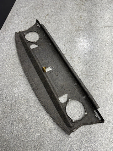 2001-2003 BMW E46 M3 Coupe Rear Parcel Shelf Deck Panel Tray Trim OEM *Fading*