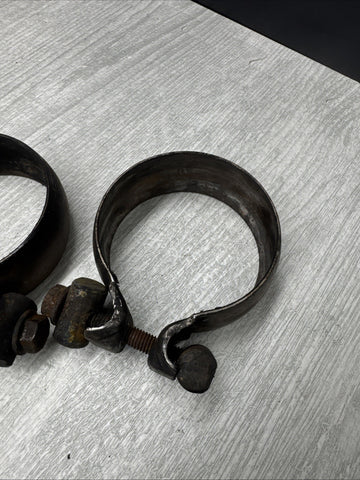 Genuine BMW Exhaust Clamps Midpipe to Rear Muffler 08-13 E90 E92 E93 M3 S65