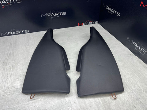 14-21 OEM BMW F22 F87 M2 Rear Side Seat Panels Covers Bolsters Black