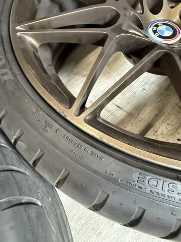 15-20 BMW F80 F82 F83 M3 M4 666M 20” OEM Competition Wheels Rims Bronze