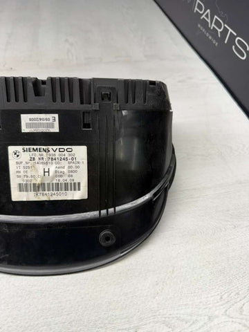 08-13 BMW E90 E92 E93 M3 Cluster Odometer Gauge Assembly (Manual) OEM *CRACK*