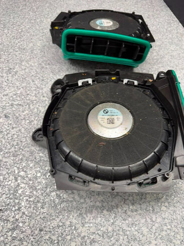 19-25 BMW 330i G20 Rear Left & Right Subwoofer Speaker Set OEM 2622561 / 2622562